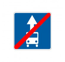 5.9.2 - Конец полосы для маршрутных транспортных средств (Типоразмер: 2)